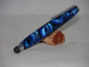 Ipad pen blue acrylic 01